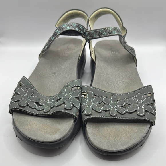 JBU by Jambu Wildflower Sandal Gray Size 10 - Picture 5 of 11